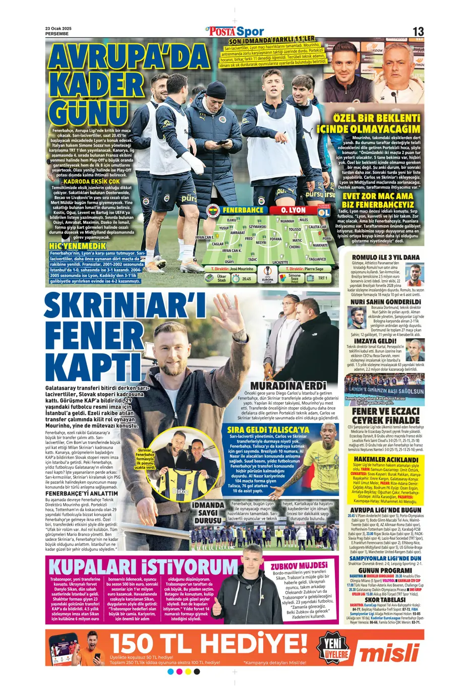 "Kartal şovla döndü" | Sporun manşetleri - 24 "Kartal şovla döndü" | Sporun manşetleri - 24