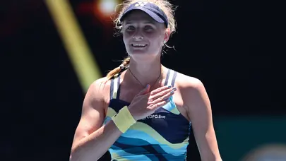 Dayana Yastremska, Avustralya Açık'ta 46 yıl sonra ilki başardı