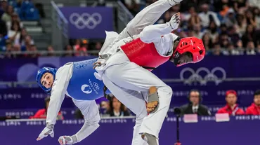 Milli tekvandocu Hakan Reçber, Paris 2024'te çeyrek finalde