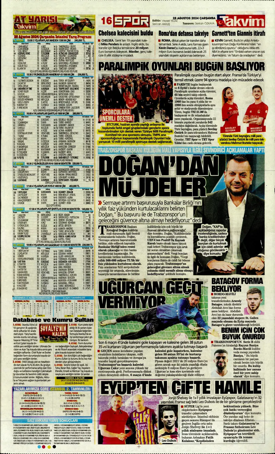 "Galatasaray'ın kabus gecesi" | Sporun manşetleri - 30