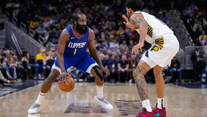 James Harden yıldızlaştı, Clippers fark attı