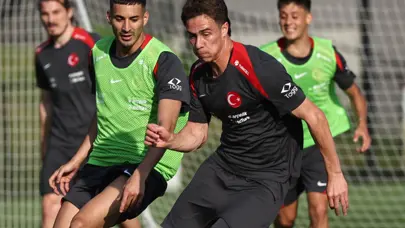 A Milli Takım taktik çalıştı: ABD'de ilk idman