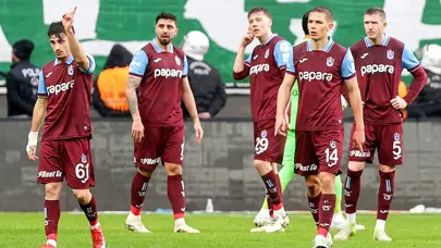 Trabzonspor deplasmanda yokları oynuyor