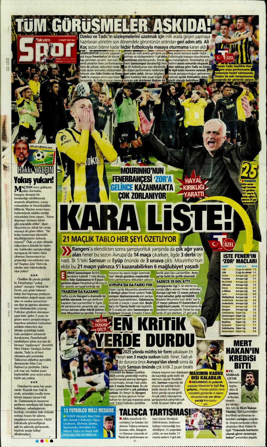 "Sane bombası" | Sporun manşetleri - 28