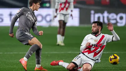 Arda Güler'den 2 asist: Real Madrid, Vallecano'ya takıldı