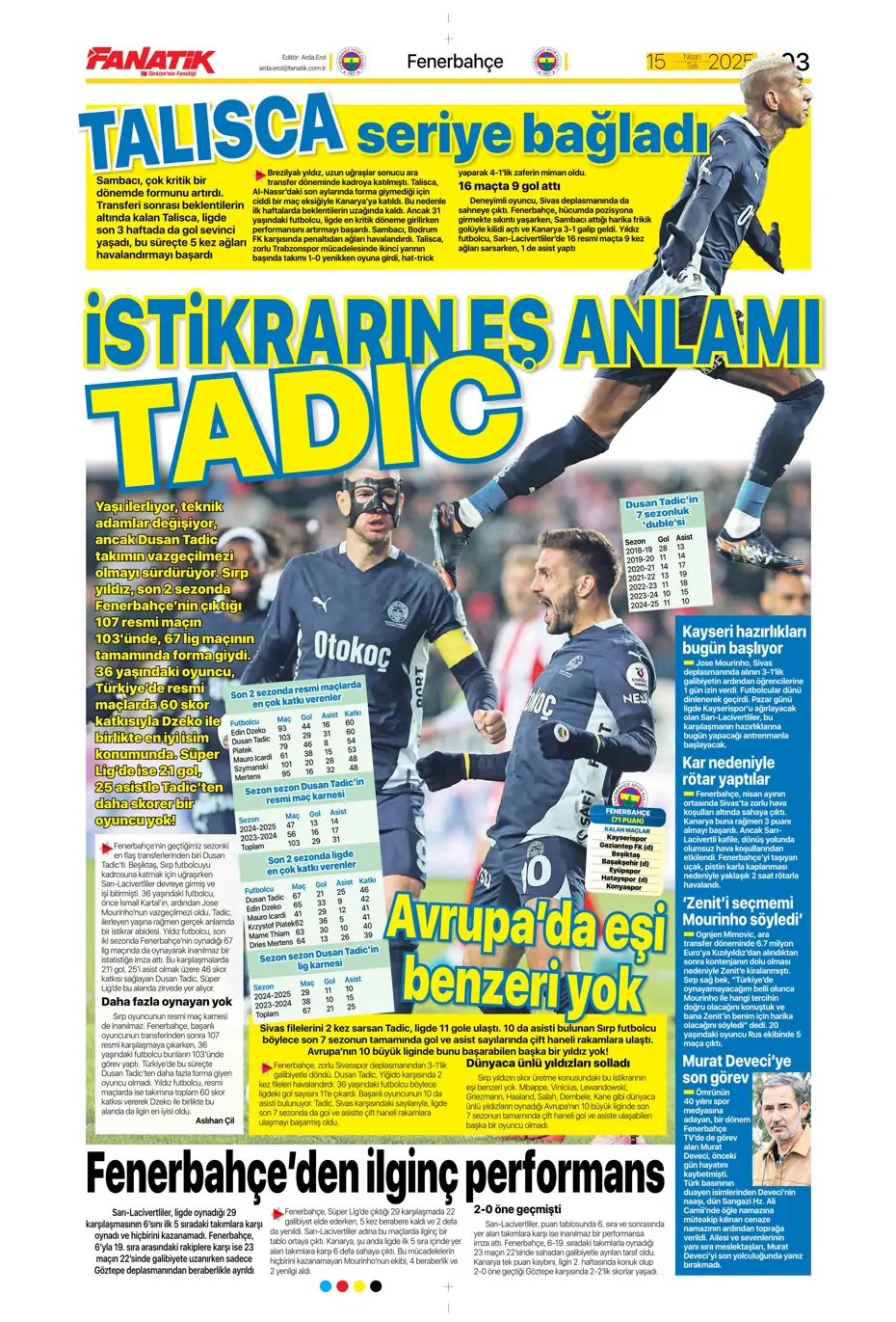 "Aslan'da De Bruyne hazırlığı" | Sporun manşetleri - 5