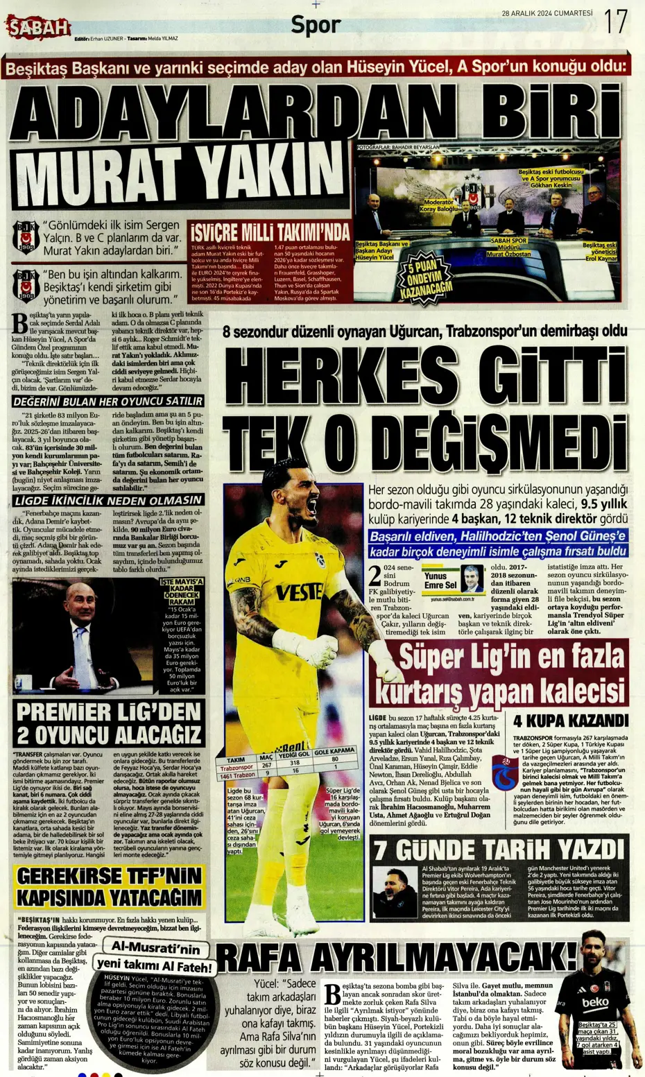 "Ronaldo'nun talebiyle En-Nesyri'ye 40 milyon euro" | Sporun manşetleri - 24