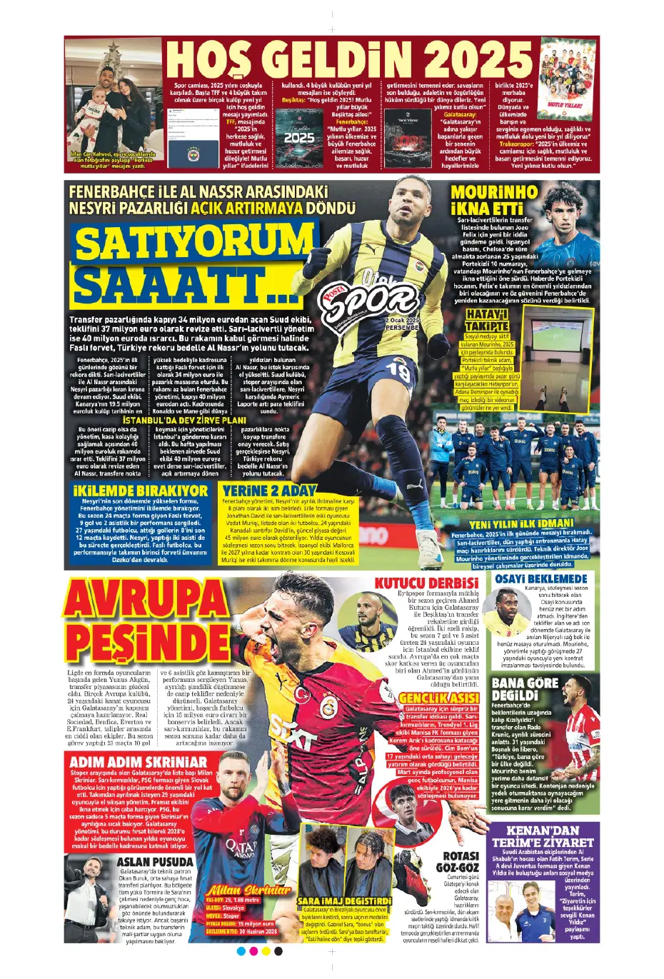 "Yeni transfer bombası Leroy Sane" | Sporun manşetleri - 15
