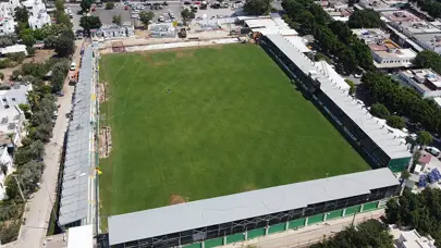 Bodrum Stadyumu'nda son durum için açıklama