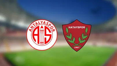 SÜPER LİG | Antalyaspor - Hatayspor maçı ne zaman, saat kaçta ve hangi kanalda?