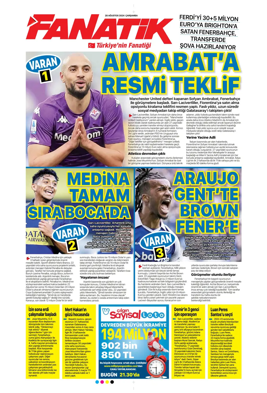 "Galatasaray'ın kabus gecesi" | Sporun manşetleri - 11