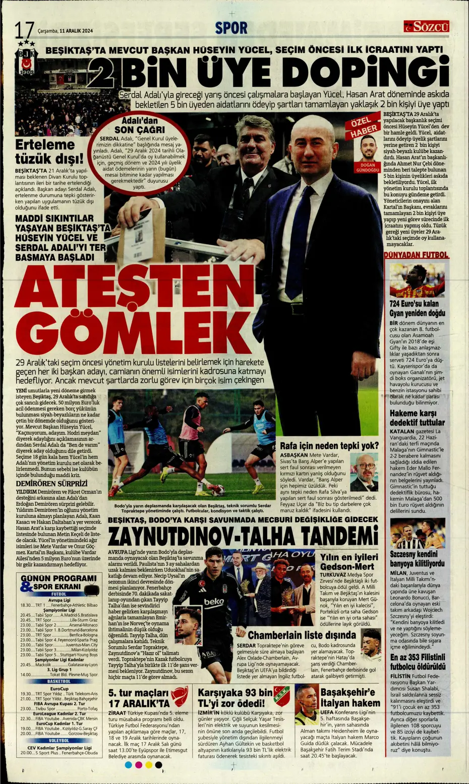 "Galatasaray'dan Talisca bombası" | Sporun manşetleri - 21