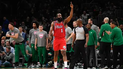 NBA | James Harden'ın 3'lüğü Boston'ı yıktı