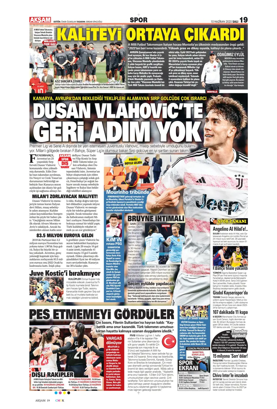 "En-Nesyri ile yılın takası" | Sporun manşetleri - 5