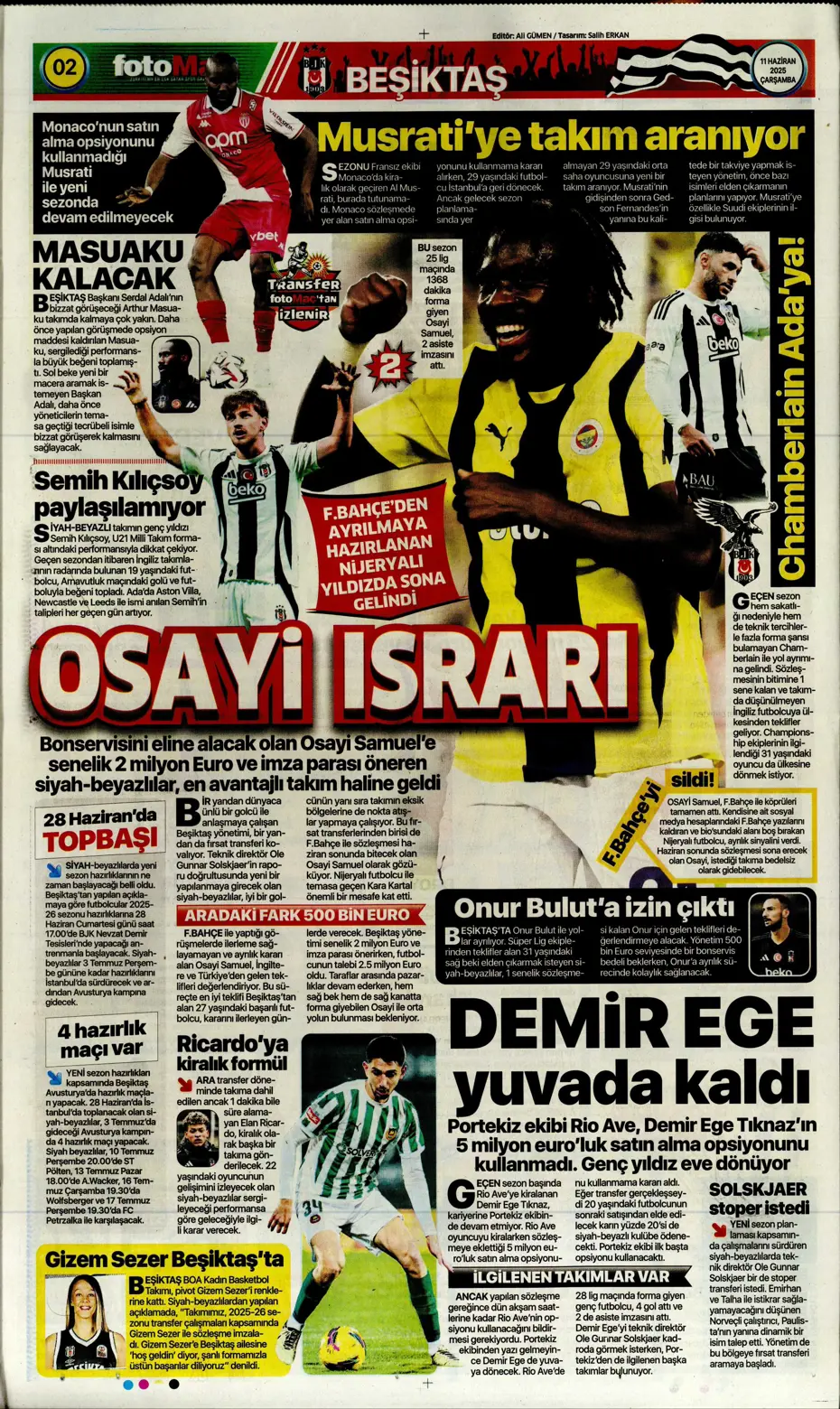 "Patron çıldırdı: Osimhen'e görülmemiş teklif" | Sporun manşetleri - 12