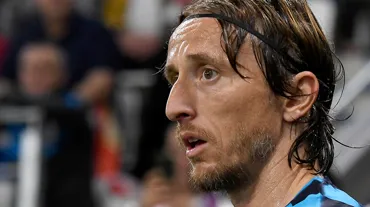 Luka Modric'in Hırvatistan-Türkiye maçında küfrettiği anlar yayına yansıdı