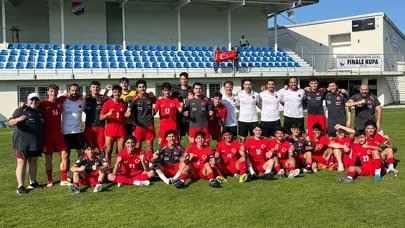 Türkiye U18 Futbol Takımı, İrlanda Cumhuriyeti'ni 2-0 yendi