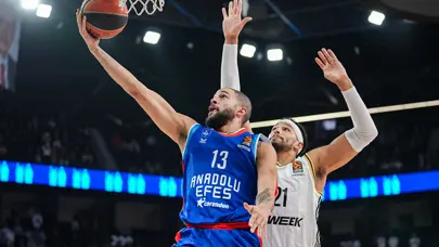Anadolu Efes, ASVEL karşısında üstünlüğünü koruyamadı