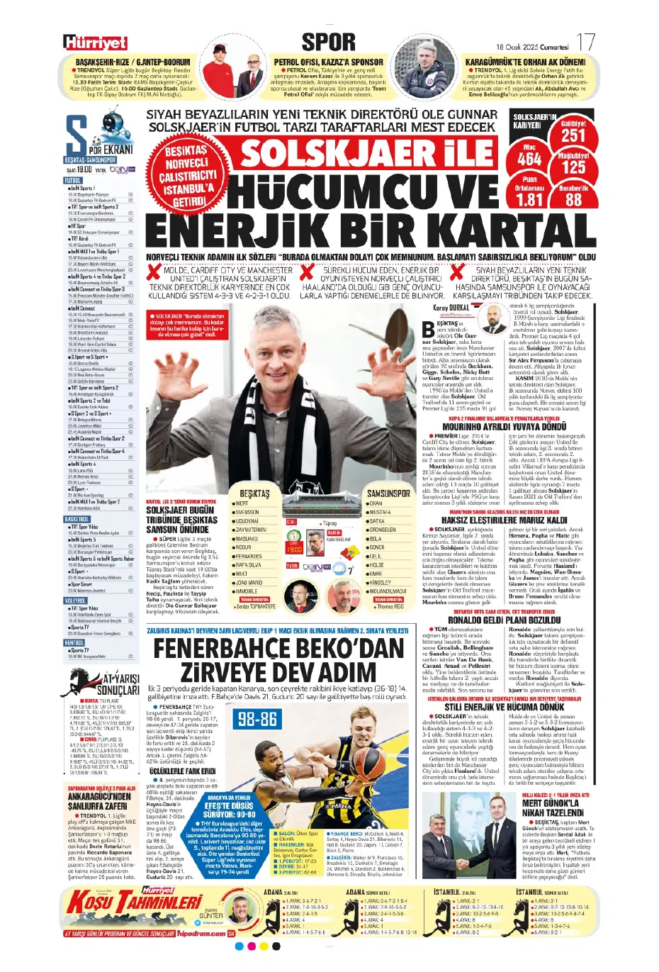 "Diego Carlos'u F.Bahçe kaptı!" | Sporun manşetleri (18 Ocak 2025) - 14 "Diego Carlos'u F.Bahçe kaptı!" | Sporun manşetleri (18 Ocak 2025) - 14