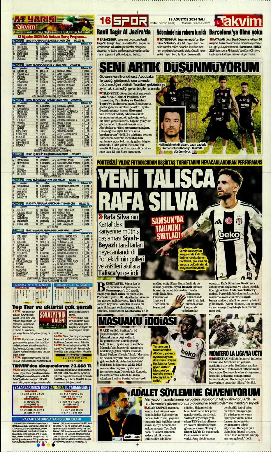 "Szymanski'ye 27 milyon euroluk teklif" | Sporun manşetleri - 32