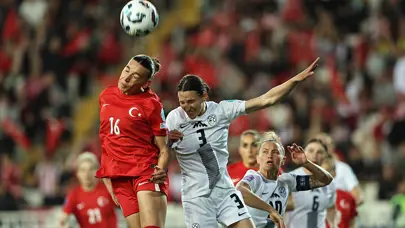 Milli Takım rekor kırılan maçta Slovenya'ya yenildi