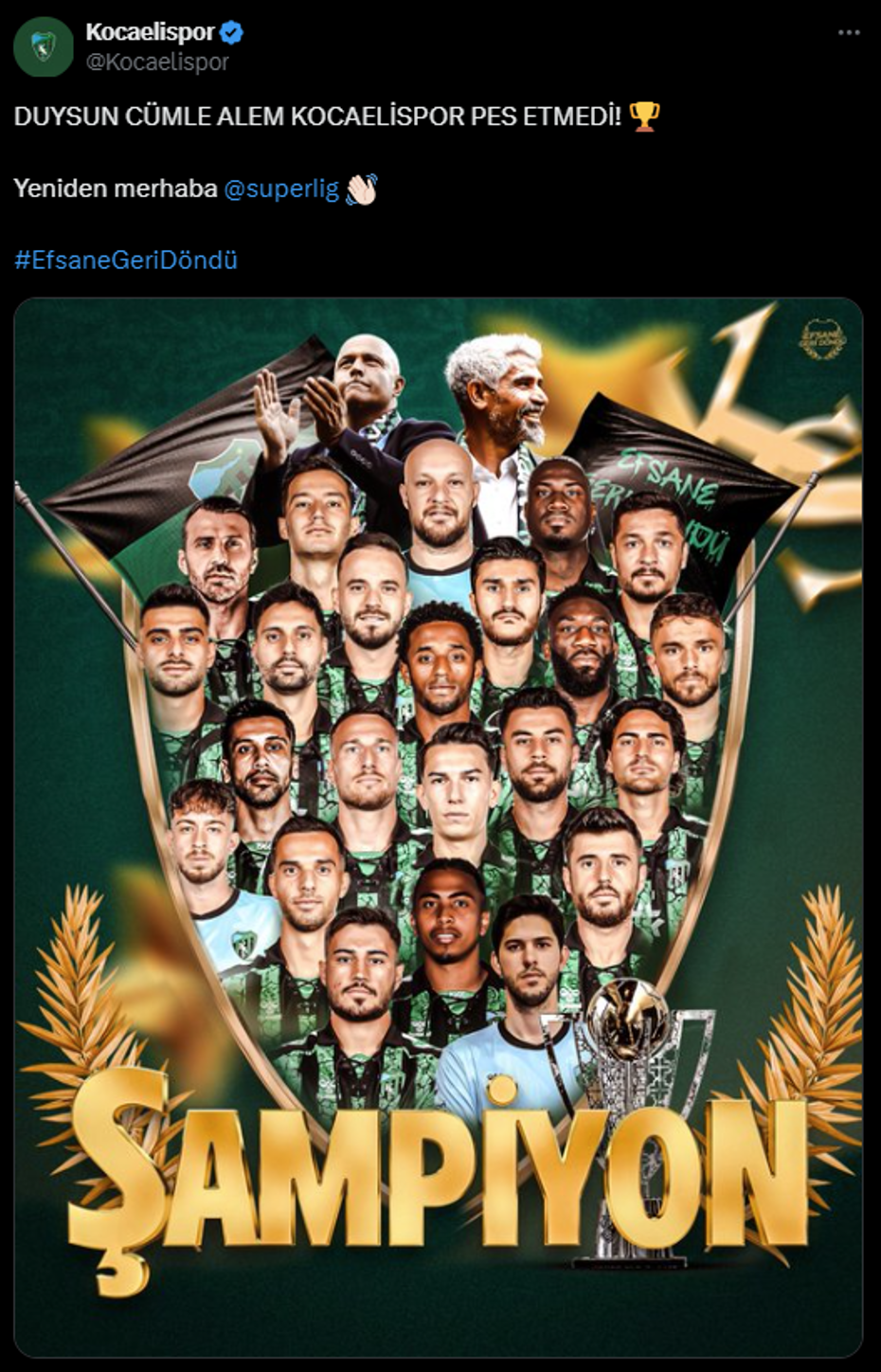 Süper Lig'e yükselen ilk takım belli oldu: Şampiyonluğu garantiledi - 6