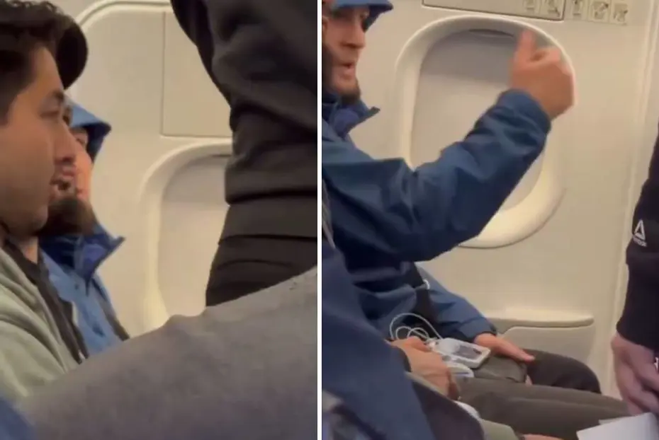 Khabib Nurmagomedov'a uçakta büyük şok: Apar topar indirildi - 4