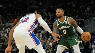 NBA'de çekişmeli geçen maçın galibi Milwaukee Bucks