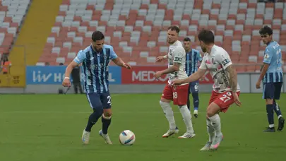 Adana Demirspor'la Gaziantep FK yenişemedi Adana Demirspor'la Gaziantep FK yenişemedi