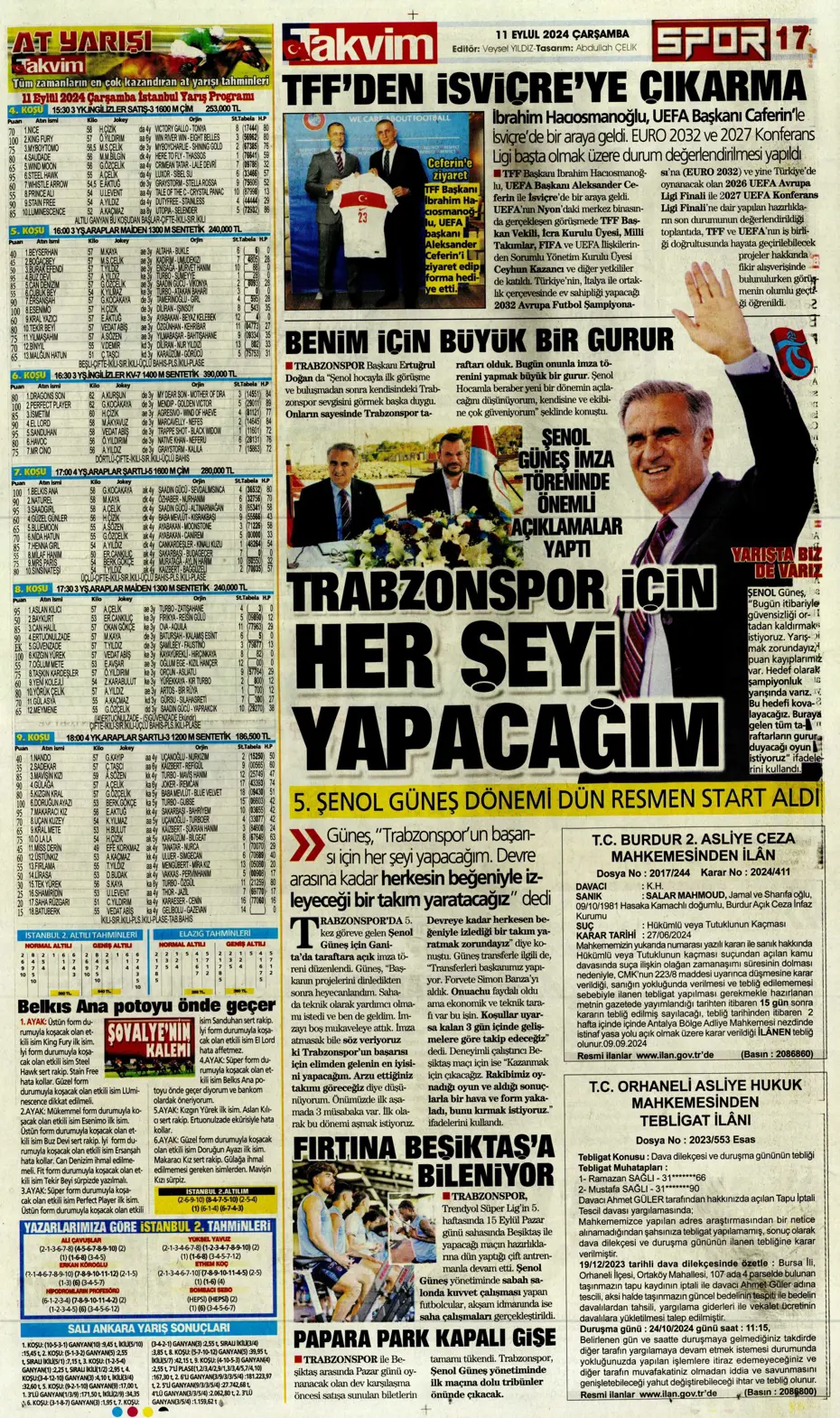 "Icardi müjdesi" | Sporun manşetleri (11 Eylül 2024) - 31 "Icardi müjdesi" | Sporun manşetleri (11 Eylül 2024) - 31