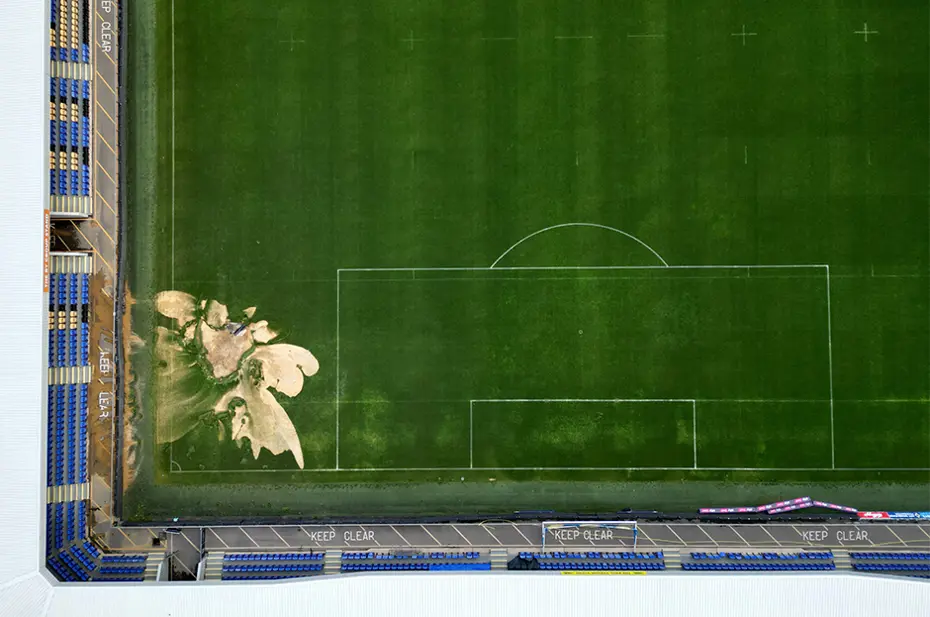 Yoğun yağış sonrası zemin hasar gördü: İki maç ertelendi - 4