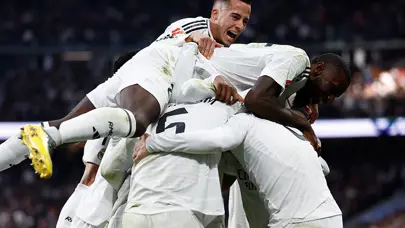 Real Madrid adım adım zirveye: Fark 1'e indi Real Madrid adım adım zirveye: Fark 1'e indi