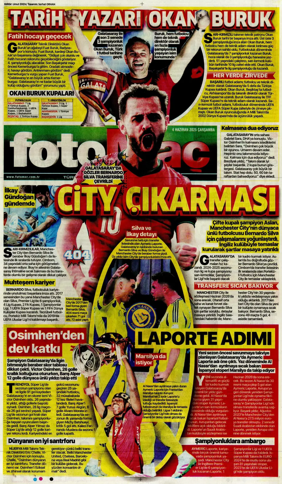 "Fener'den Vlahovic için çılgın teklif" | Sporun manşetleri - 17