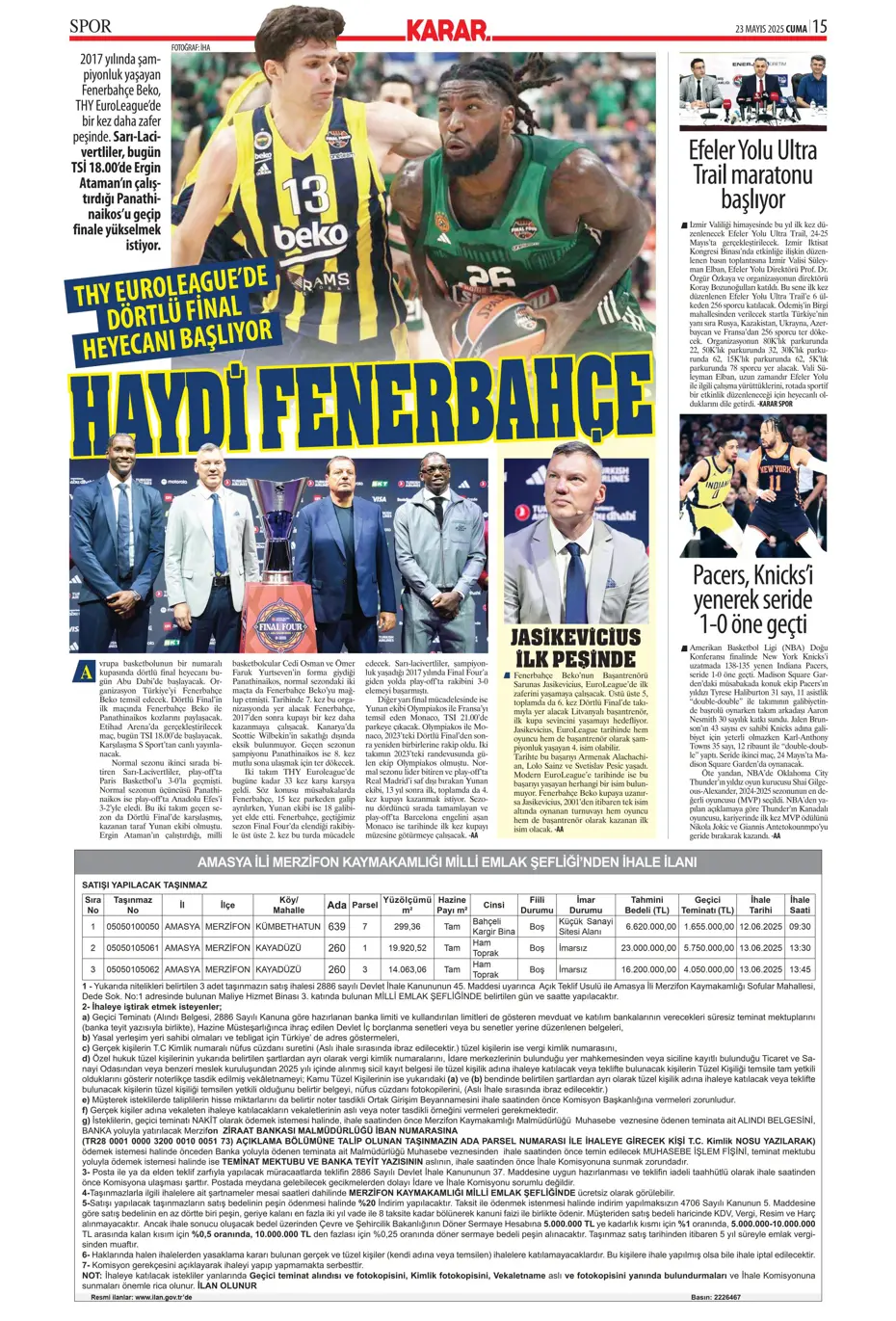 "Fenerbahçe'de sola süper yıldız: Jack Grealish" | Sporun manşetleri - 18