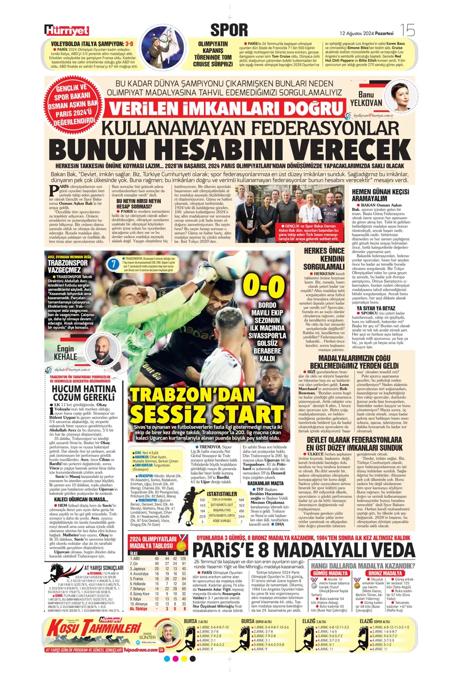 "Fenerbahçe'den 4 isim için İngiltere seferi" | Sporun manşetleri - 18
