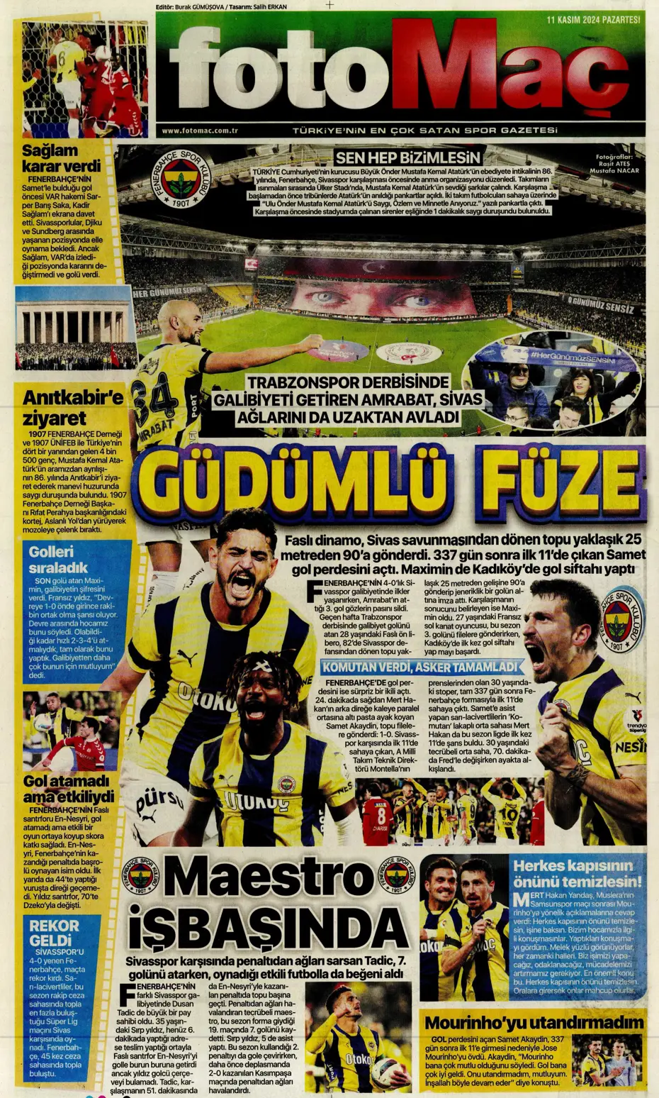 "Fenerbahçe'den Talisca ve Dybala bombası" | Sporun manşetleri - 10 "Fenerbahçe'den Talisca ve Dybala bombası" | Sporun manşetleri - 10