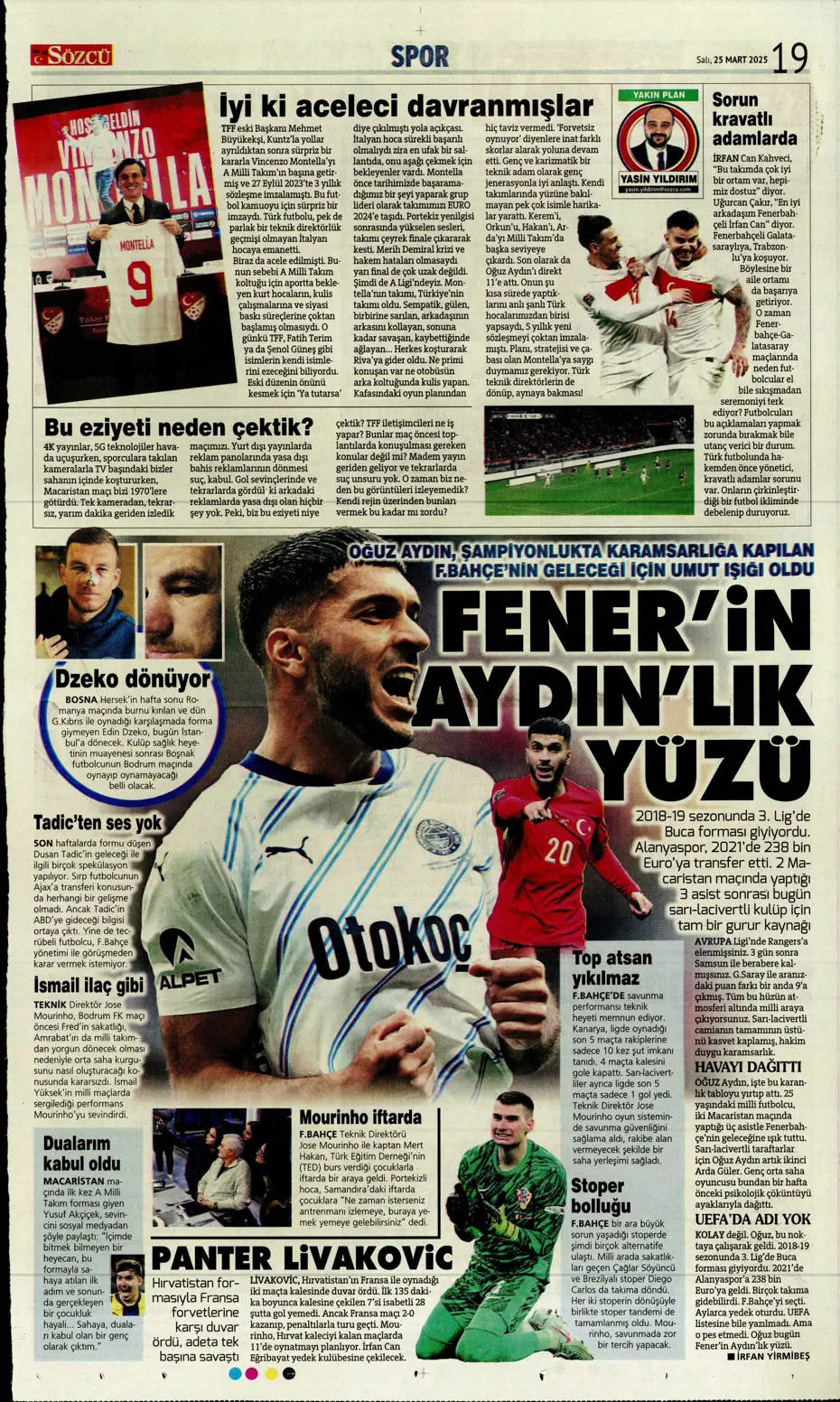 "Galatasaray'dan Osimhen'e çılgın teklif" | Sporun manşetleri - 27 "Galatasaray'dan Osimhen'e çılgın teklif" | Sporun manşetleri - 27