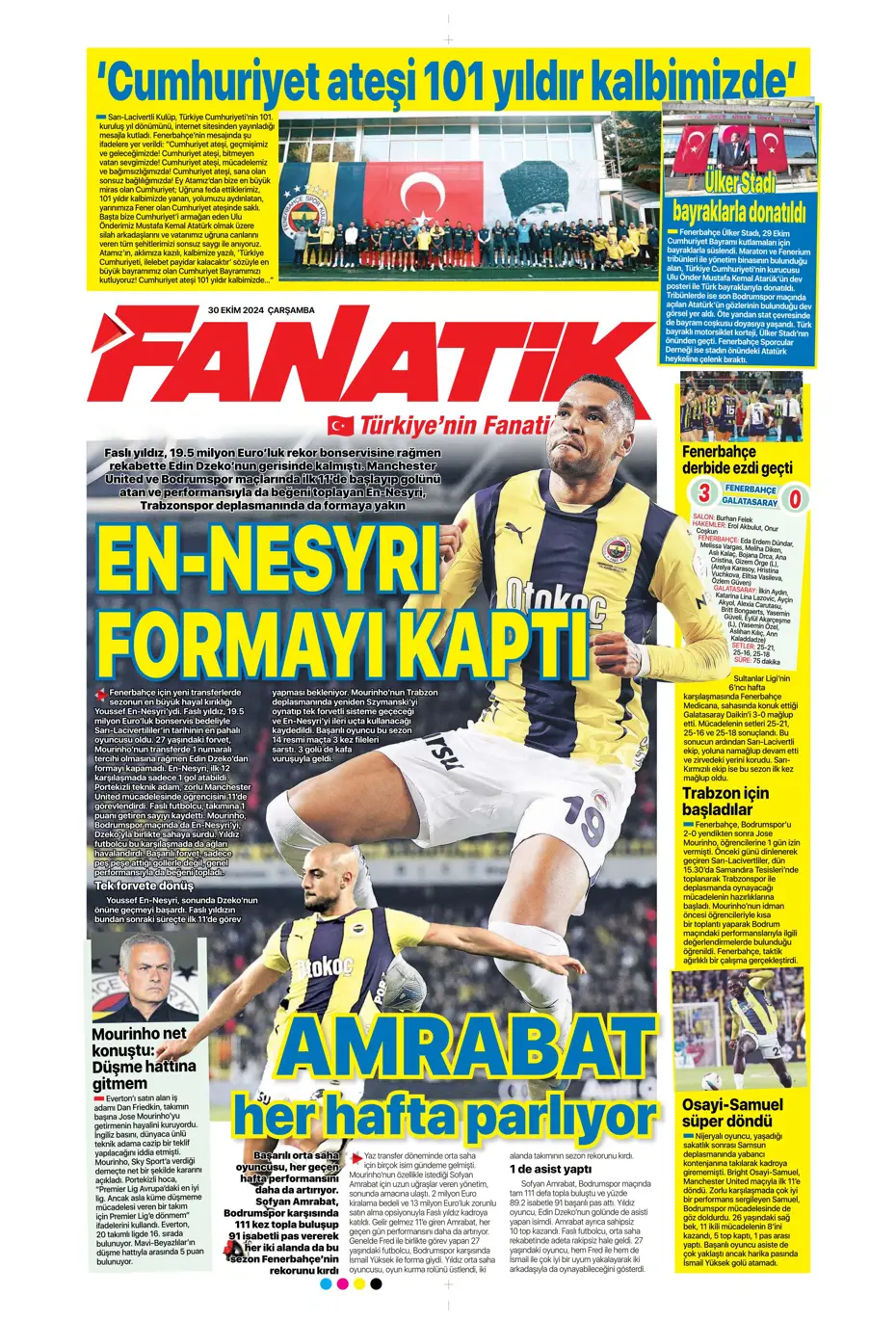 "Anderson Talisca atağı" | Sporun manşetleri - 9