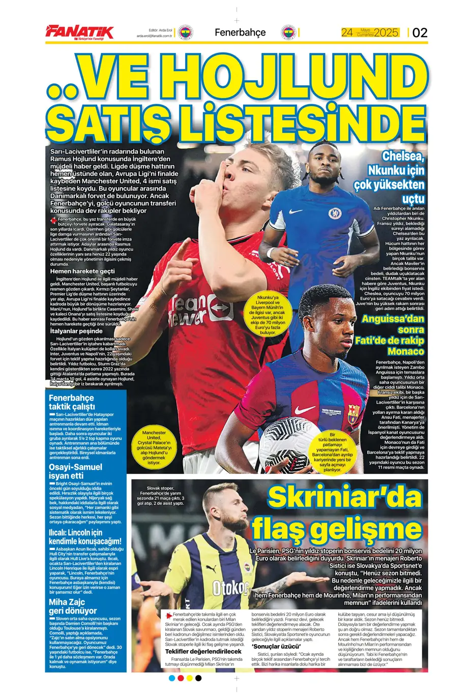 "Final-Four'da Fenerbahçe destanı" | Sporun manşetleri - 5