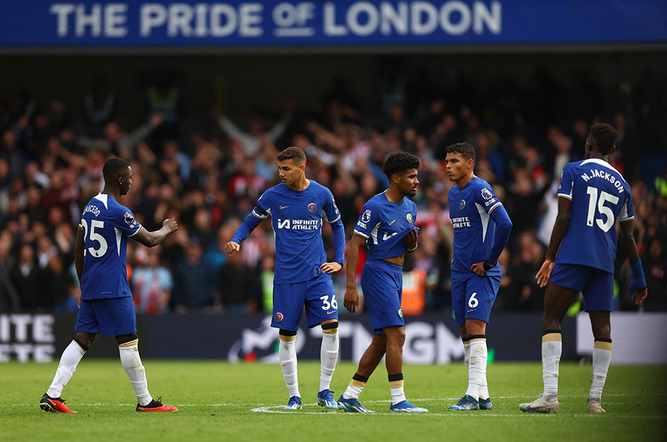 Yükselişe geçen Chelsea'yi Brentford durdurdu