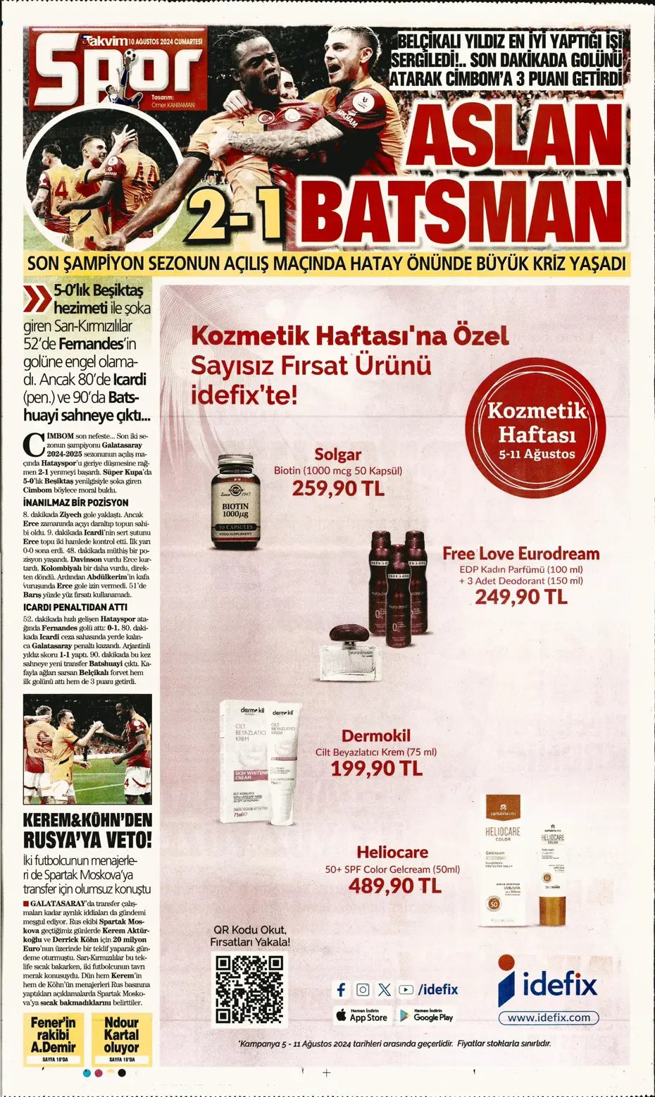 "Fenerbahçe Ferdi Kadıoğlu'nun alternatifini buldu" | Sporun manşetleri - 37