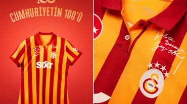 Galatasaray 100. yıla özel formayı satışa çıkardı