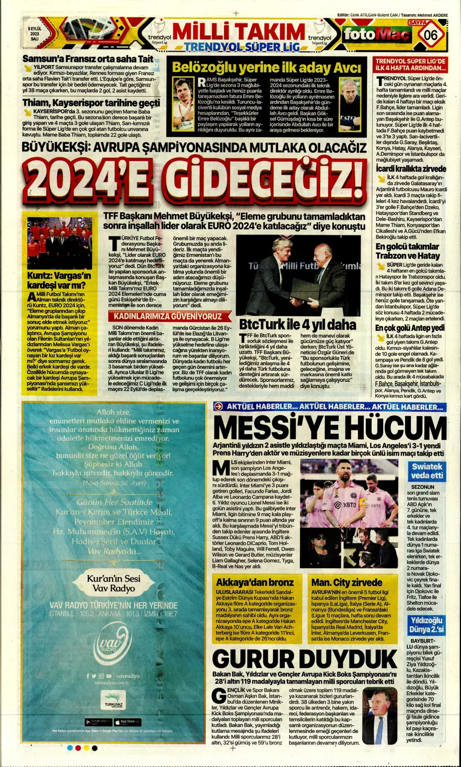 "Aslan'dan çifte bomba" | Sporun Manşetleri - 18 "Aslan'dan çifte bomba" | Sporun Manşetleri - 18