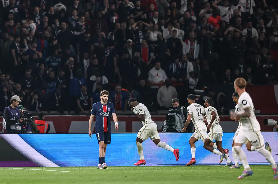 PSG'nin namağlup serisini Nice bitirdi: Ndayishimiye gol attı
