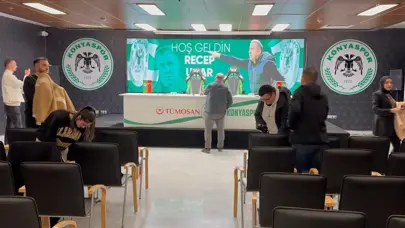 Basın mensuplarından Konyaspor ve Recep Uçar'a protesto