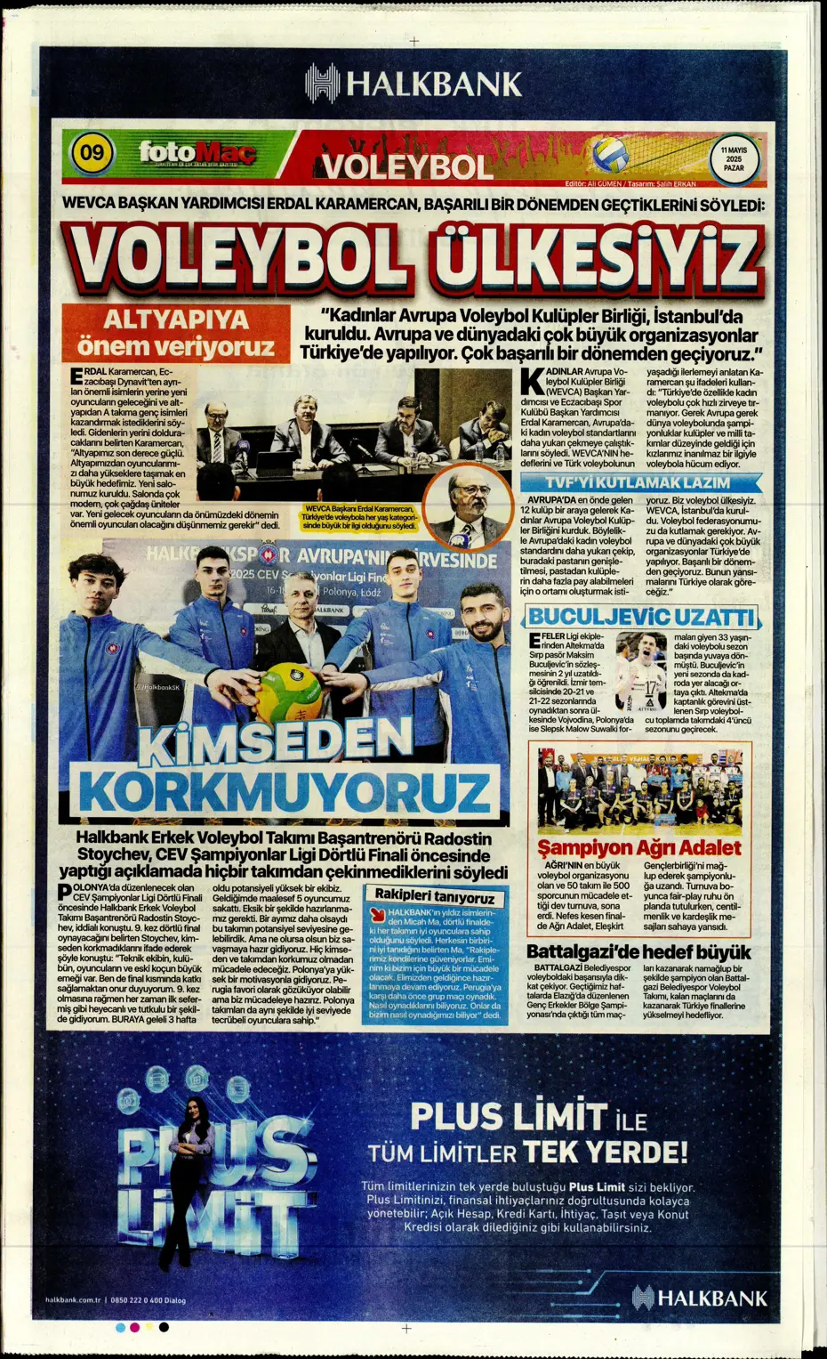 "Cimbom şampiyo..." | Sporun manşetleri - 11