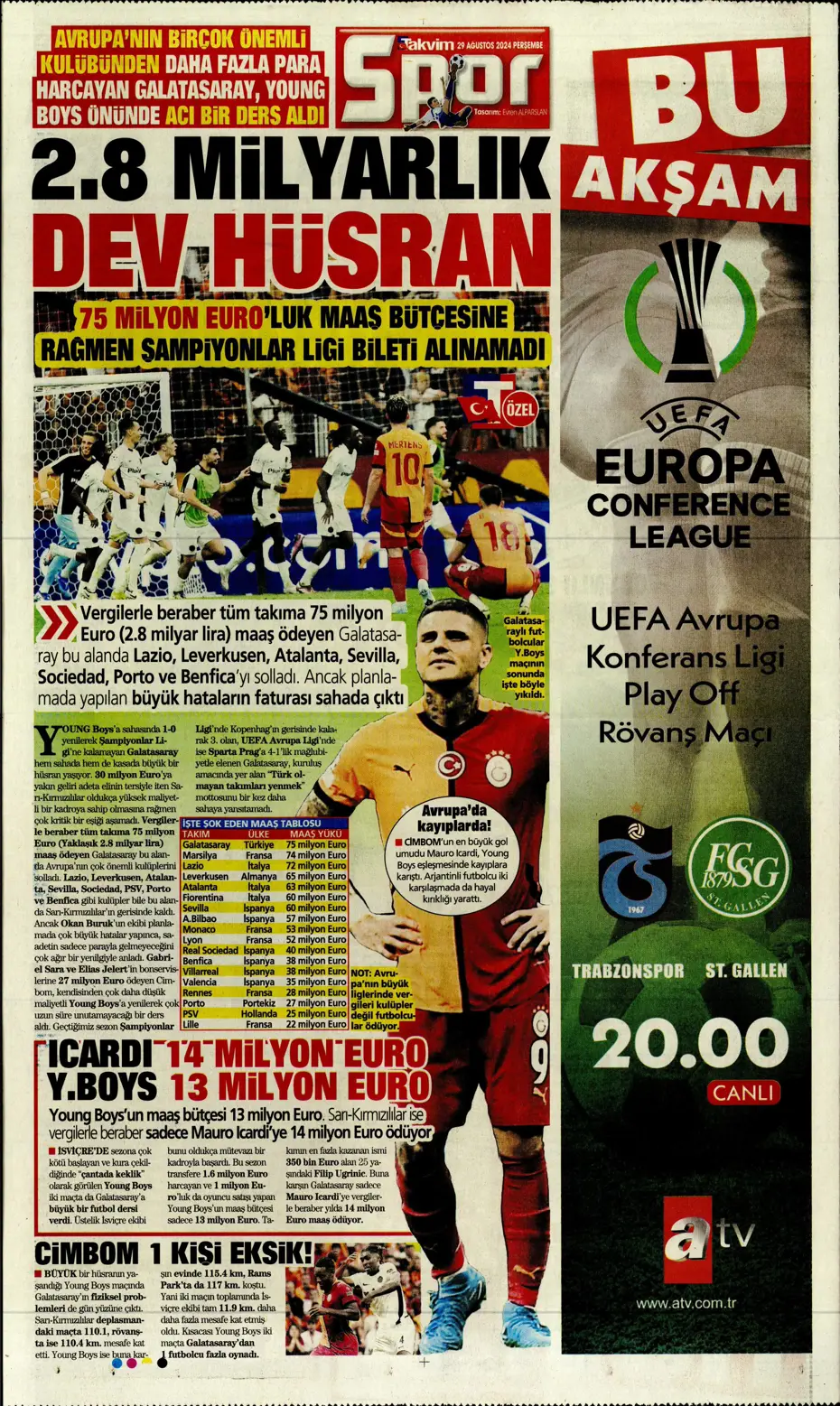 "Fenerbahçe'den Saint-Maximin kararı" | Sporun manşetleri - 36