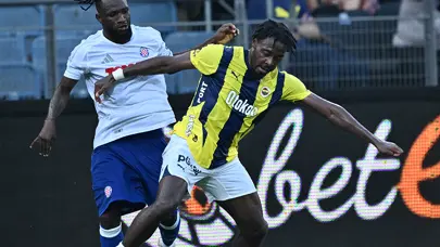 Fenerbahçe hazırlık maçında tek golle yenildi