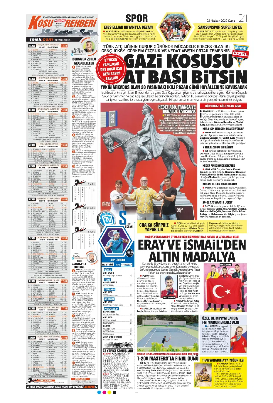 "Cüneyt Çakır ve Abdullah Avcı geliyor" | Sporun manşetleri (23 Haziran 2023) - 12