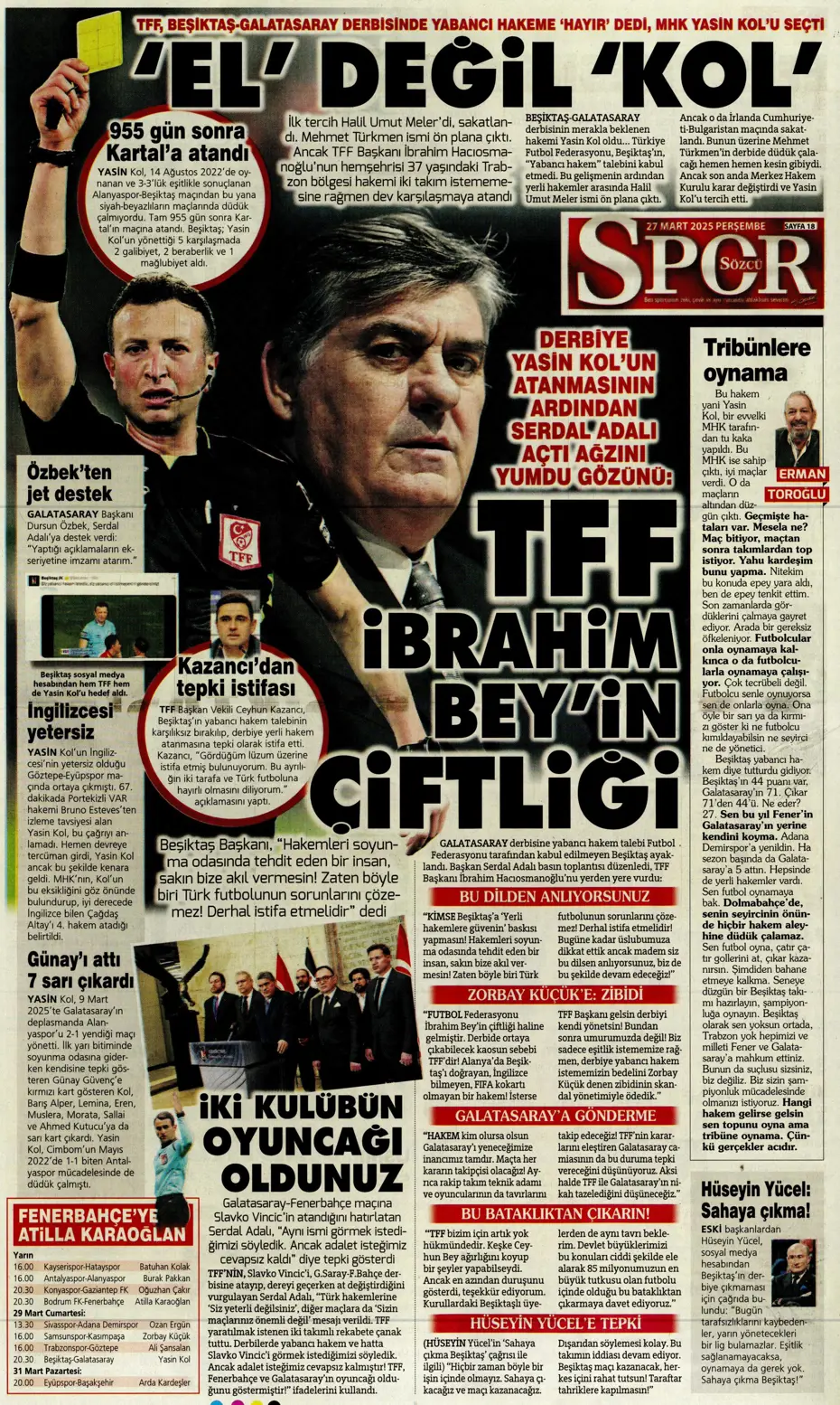 "Fenerbahçe'ye Felix teklifi" | Sporun manşetleri - 31